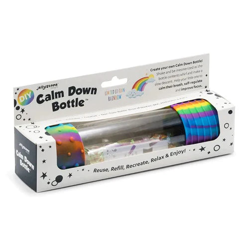 Jellystone Calm Down Sensory Bottle (Rainbow)
