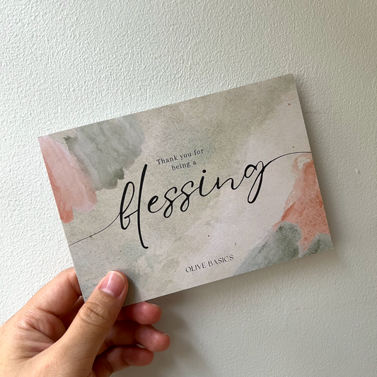 Blessing Greeting Card