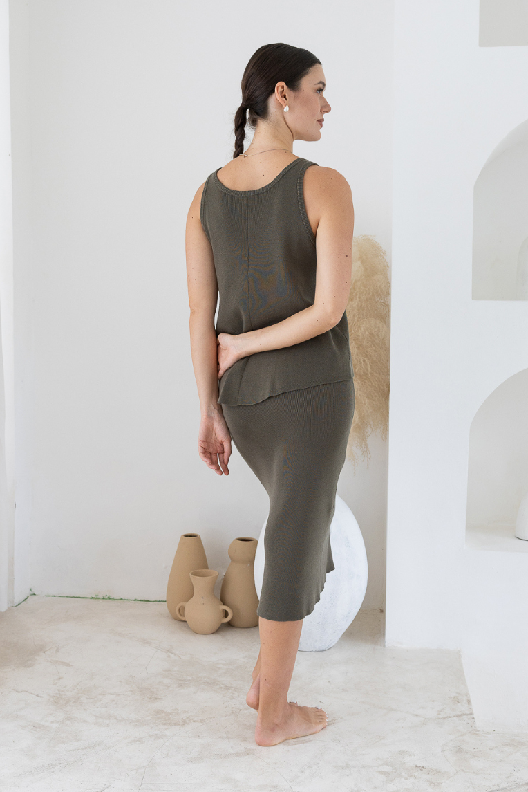 Sarah Reversible Button Tank