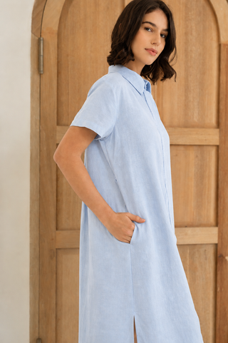 Marie Short Sleeve Midi Dress