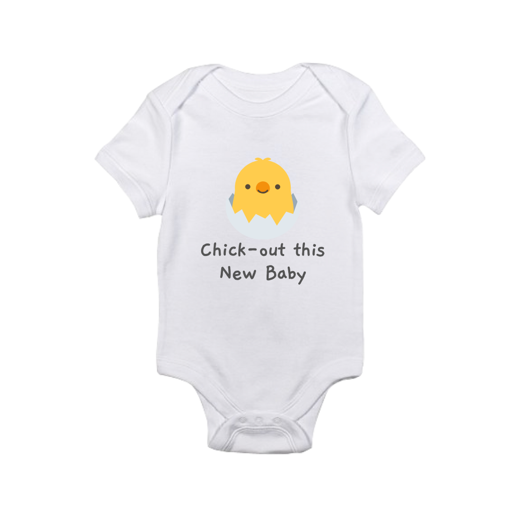 Chick-out this New Baby Onesie