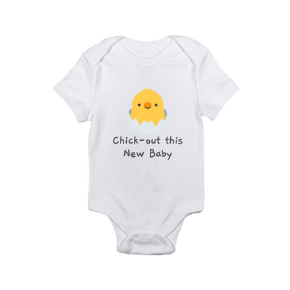 Chick-out this New Baby Onesie