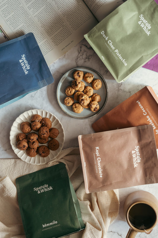 Spatula and Whisk Gula Melaka Coconut Cookies